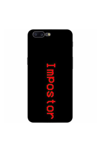 OEM Case compatible with OnePlus 5 Silicone Gel Tpu Pattern Among Us Impostor