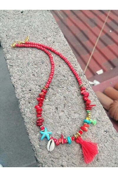 Bozhi Necklace Glass Beads Minimal Elegance