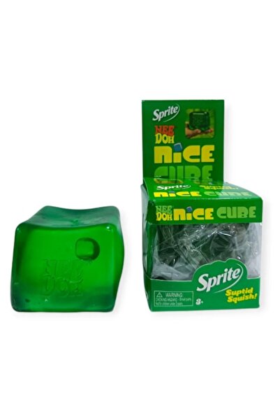 victiny ®   Jucărie interactivă antistres, cub verde și Sprite, moale, pentru...
