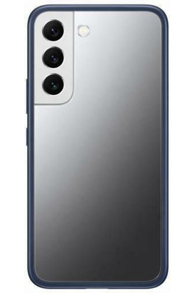 Samsung Πλαστικό Πίσω Κάλυμμα Ναυτικό Μπλε / Διαφανές (Galaxy S22) Κωδικός: E...
