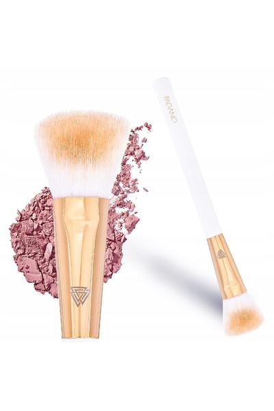 Mardil Pagano Round Face Contouring Brush, Ideal for Blending Creamy and Powd...