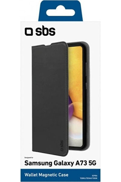 SBS Lite Book Συνθετικό Δέρμα Μαύρο (Galaxy A73 5G) Κωδικός: BKLITESAA735GK