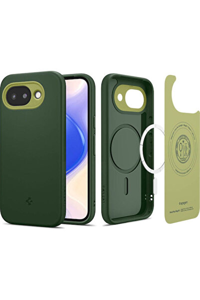 Spigen Νάνο Ποπ (Μαγ Φιτ) Πίσω Θήκη Σιλικόνης Πράσινη (Για Google Pixel 10a) ...