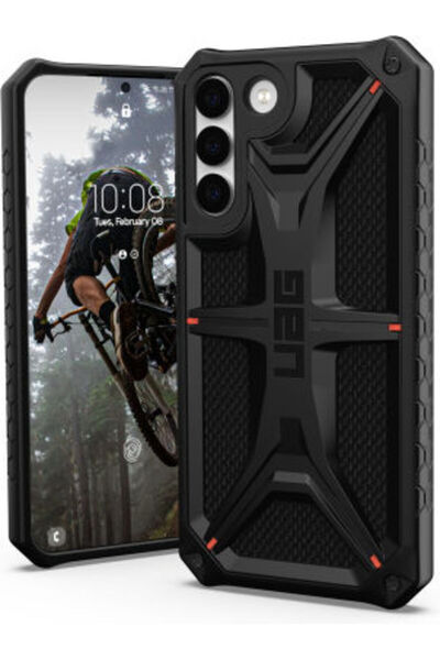 UAG Monarch Kevlar Πίσω Κάλυμμα από Ίνες Αραμιδίου Μαύρο (Galaxy S22) Κωδικός...