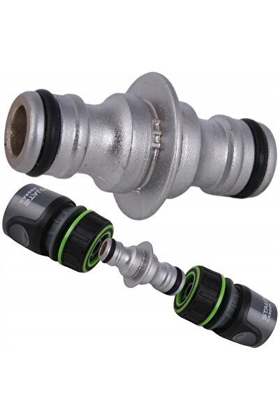 Mardil Conector Dublu Universal Pentru Doua Furtunuri, Unire Rapida Cu Cuple ...