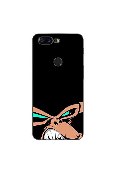 OEM Husa compatibila cu OnePlus 5T Silicon Gel Tpu Model Angry Monkey