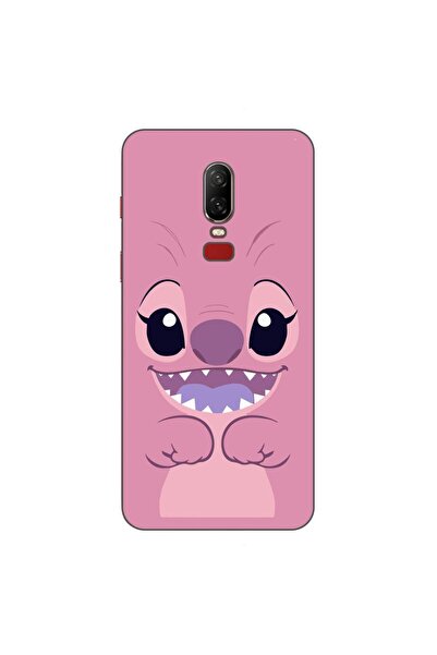 OEM Husa compatibila cu OnePlus 6 Silicon Gel Tpu Model Stitch Angel Happy