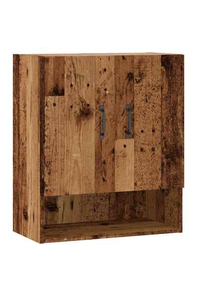 vidaxl Wall cabinet, old wood, 60x31x70 cm, composite wood