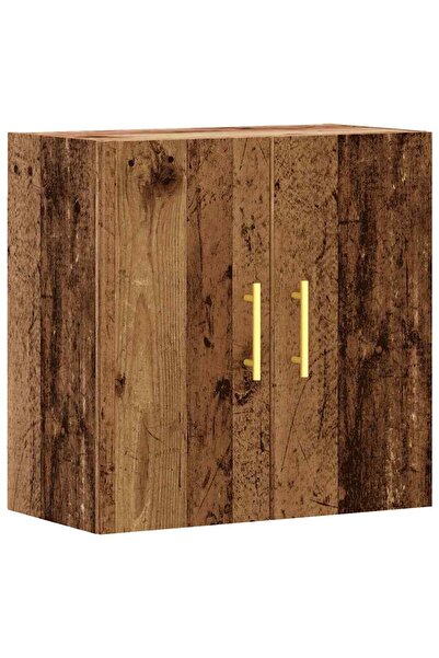vidaxl Wall cabinet, aged wood, 60x31x60 cm, processed wood