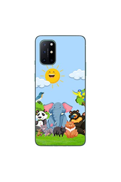 OEM Husa compatibila cu OnePlus 8T Silicon Gel Tpu Model Prietenii Junglei