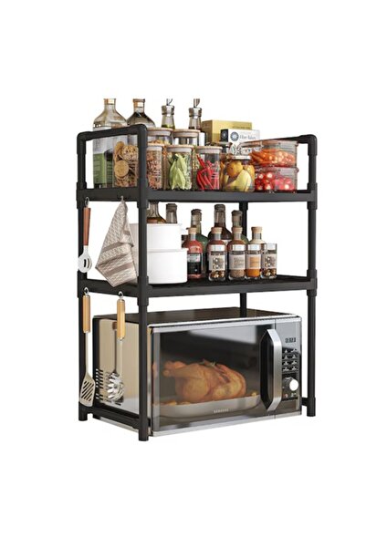 TodayShop Suport organizator pentru cuptorul cu microunde cu 2 rafturi - Raft...