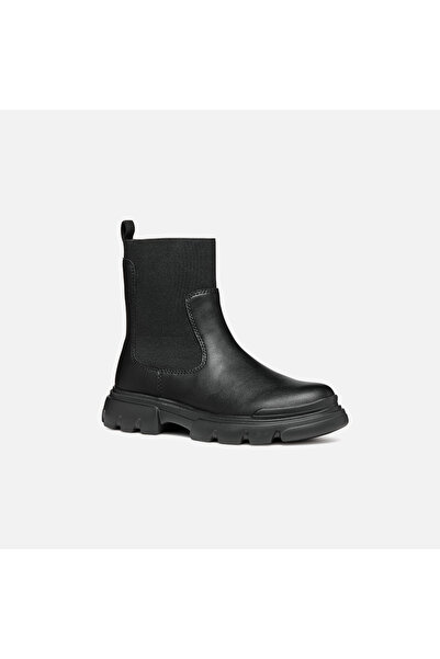 Geox Pantofi negri de damă până la gleznă Junette