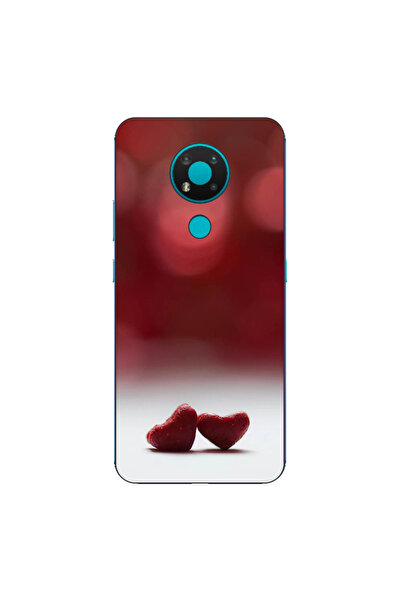 OEM Husa compatibila cu Nokia 3.4 Silicon Gel Tpu Model Little Hearts