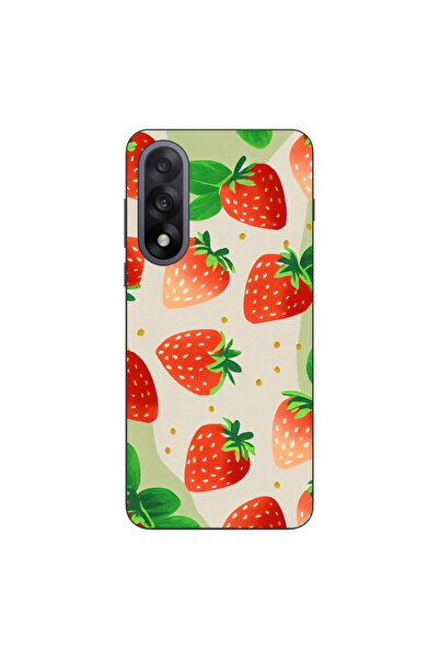 OEM Husa compatibila cu OnePlus Nord 5 Silicon Gel Tpu Model Capsuni Pattern