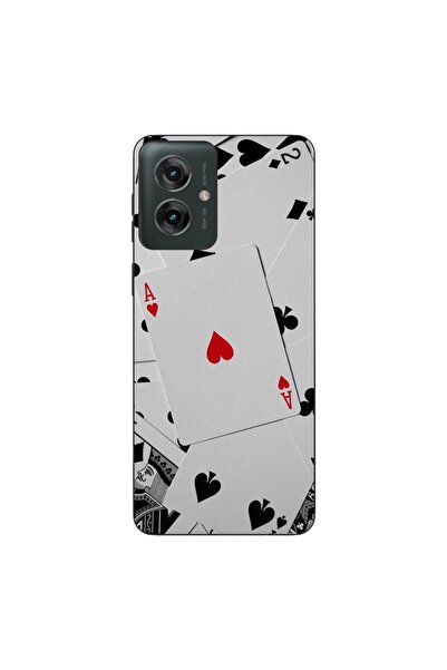 OEM Husa compatibila cu Motorola Moto G55 Silicon Gel Tpu Model Carti Poker
