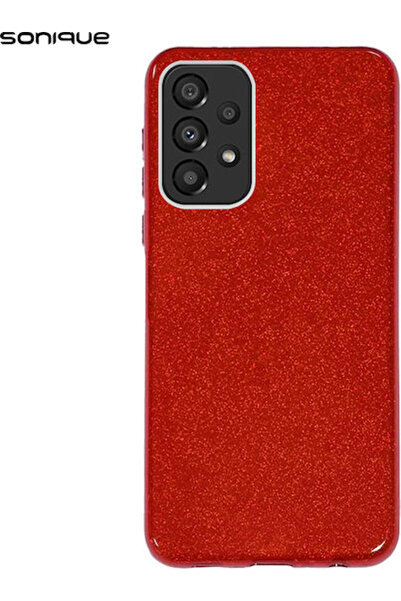 Other Σονίκ Λαμπερή Πίσω Θήκη Σιλικόνης Κόκκινη (Galaxy A33 5G)