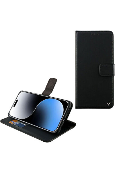 Other Volte-Tel Allure Magnet Book Συνθετικό Δέρμα / Σιλικόνη Μαύρο (iPhone 15)