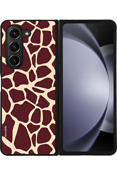 Other Θήκη Sonique Σειρά Animal Print για Samsung Galaxy Z Fold 5 Καμηλοπάρδα...