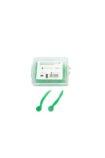 Prima Poly Interdental Pliers with Prima Ring, size S - green, 17.8 x 2.1mm, ...