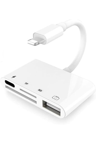 Yıldızan Tamgün 3343 Compatible Lightning to USB Lightning Micro Sd Tf Card R...