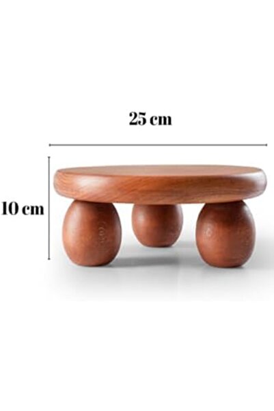 Yıldızan Nzr Beautestore Large Size Handmade Natural Wood Presentation Stand ...