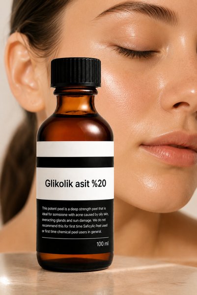 Puredermine Get a Brighter and More Vibrant Skin Appearance with the Professional Chemical Peeling Effect of 20% Glycolic Acid Serum