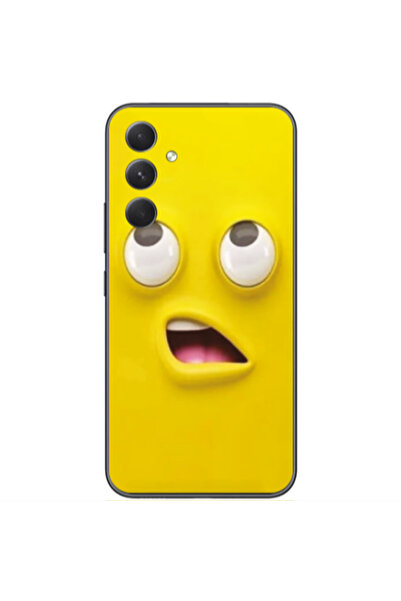 Other Samsung Galaxy A05s Confused face Transparent Silicone TPU Θήκη