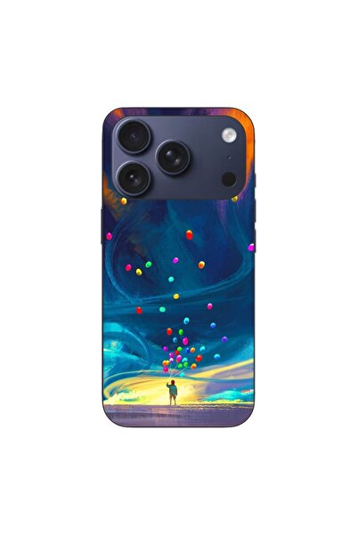 OEM Husa compatibila cu Apple iPhone 17 Pro Silicon Gel Tpu Model Baloane Uni...