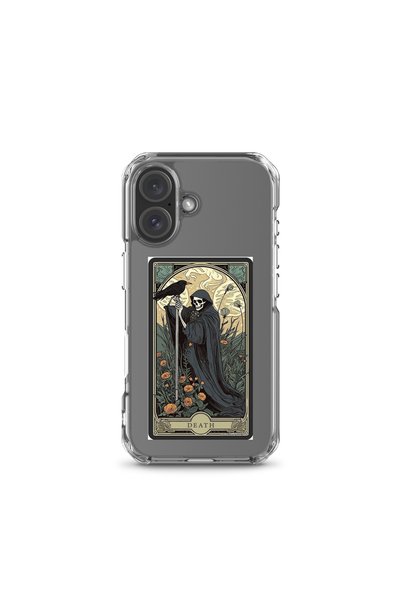 KaffCase حافظة هاتف متوافقة مع آيفون 17 بتصميم غريم ريبر تاروت