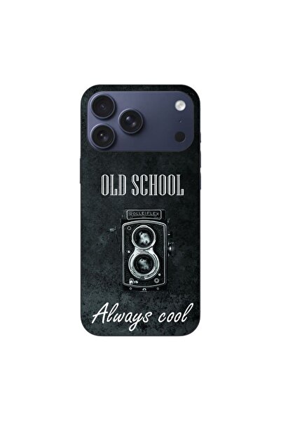 OEM Husa compatibila cu Apple iPhone 17 Pro Max Silicon Gel Tpu Model Retro C...