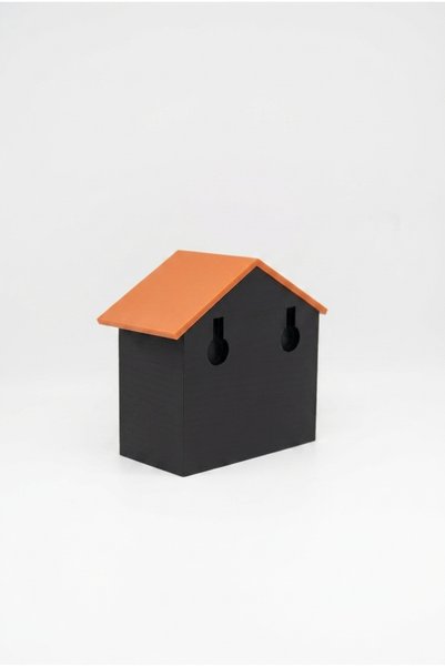 perim3d Black Color Shed Wall Key Holder – Detachable Set with Dog Figure