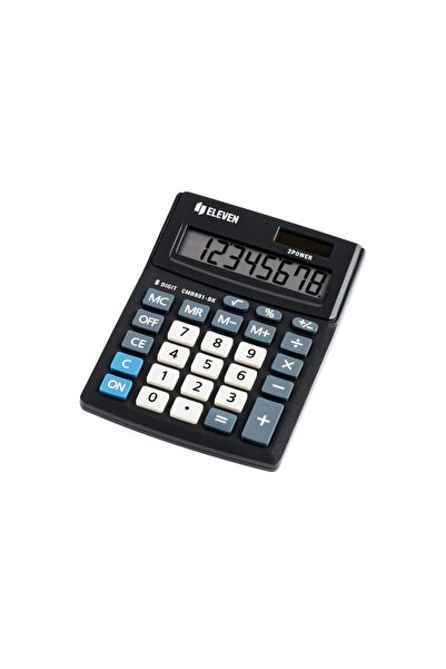 ELEVEN Αριθμομηχανή γραφείου 8 ψηφίων, 137 x 102 x 31 χιλ., CMB801-BK