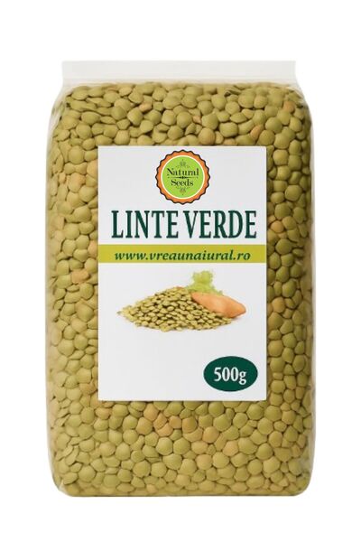 Natural Seeds Product Linte verde 500 g
