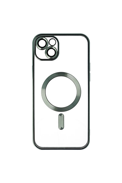 SEP Husa TPU Plating Frame Magnetic Magsafe Apple iPhone 15 Plus Verde