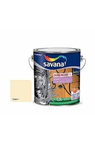 Savana Email multi-suprafață, ultra-rezistent, Savana, crem 2.5L / EXT10078