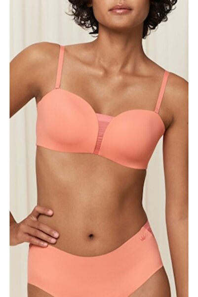 Triumph Women's detachable strap bra, Flex Smart, coral, 2 EU