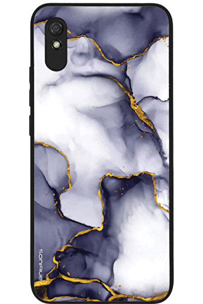 Other Θήκη Σειράς Sonique Marble για Xiaomi Redmi 9a Redmi 9at Μωβ Γκρι