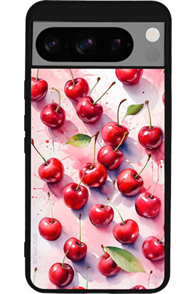 Other Σειρά Φρούτων Sonique Θήκη Κινητού Τηλεφώνου Google Pixel 8 Pro 5g Κεράσι