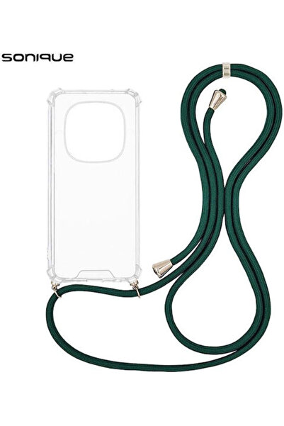 Other Sonique Armor Διαφανής Θήκη Σιλικόνης με Κορδόνι για Xiaomi Redmi Note ...