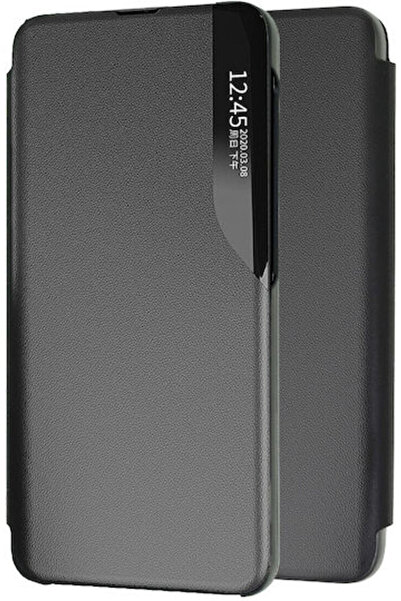 Other Ancus Smart Flip Book Συνθετικό Δέρμα Μαύρο (Poco M4 Pro 5G / Redmi Not...