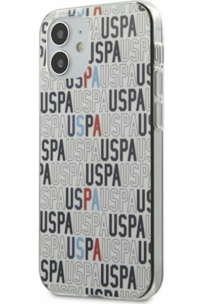 U.S. Polo Assn. Συλλογή Logo Mania Πίσω Κάλυμμα Σιλικόνης Λευκό (iPhone 12 / ...