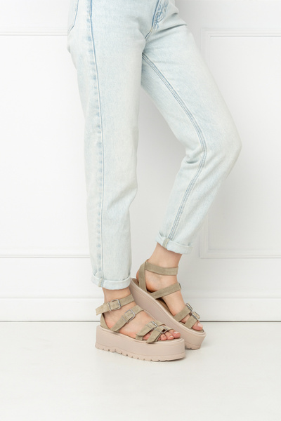exclusives.ro Sandale Lugo - Velur Sun 3.0