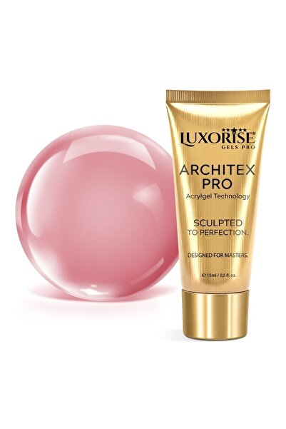 LUXORISE Polygel ARCHITEX PRO - Sculpted Nude Collection, Rose Whisper, 15ml