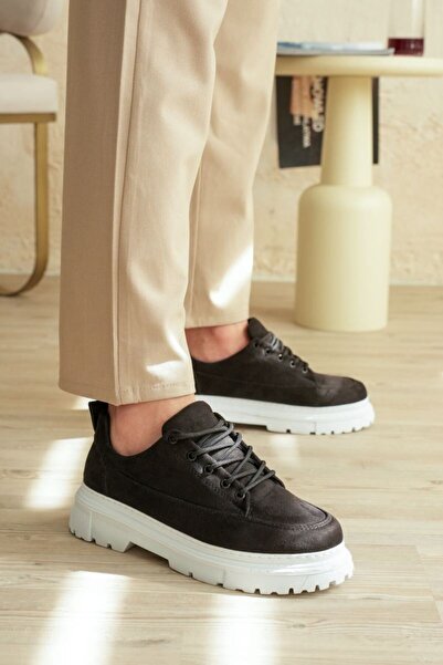 Generic Brand Kb-702 Kuback Black Suede Casual Men's Shoes