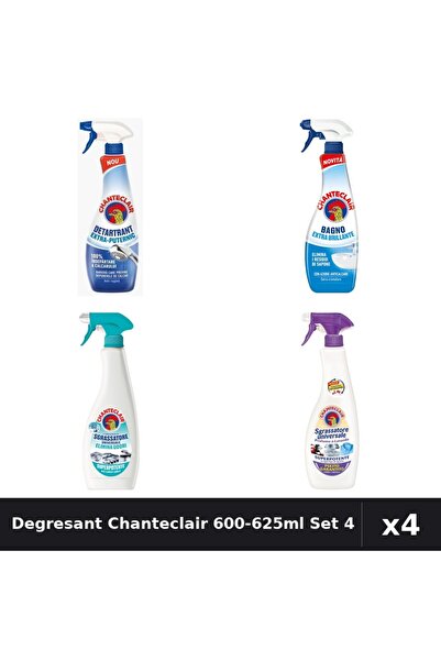 Chanteclair Set 4 Degresant Universal 600-625ml - Anti-Miros, Lavanda, Extra ...
