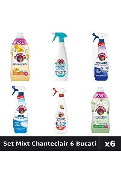 Chanteclair Set 6 Degresant și Balsam Rufe - 1800ml, 625ml, 600ml - Curatenie...