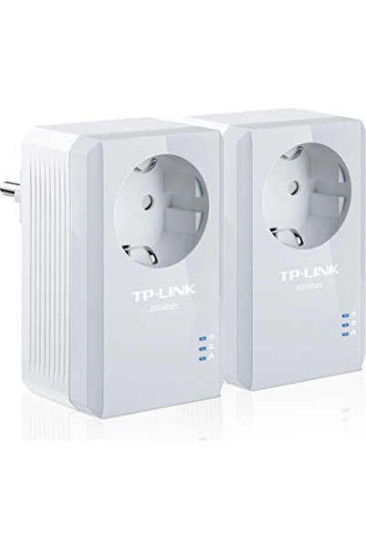 TP-LINK TL-PA4010P KIT v6 Powerline Διπλής Καλωδιακής Σύνδεσης με Υποδοχή Pas...