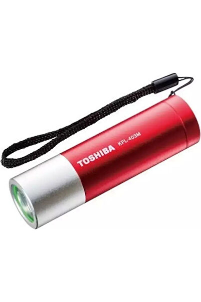 Toshiba Φακός LED με Μέγιστη Φωτεινότητα 85lm KFL-403M(R) C Κόκκινο Κωδικός: ...