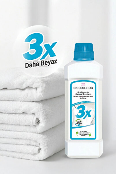 Bio EVREN 3x Ultra Konsantre Tül Perde & Çamaşırlar İçin Organik Beyazlatıcı ...