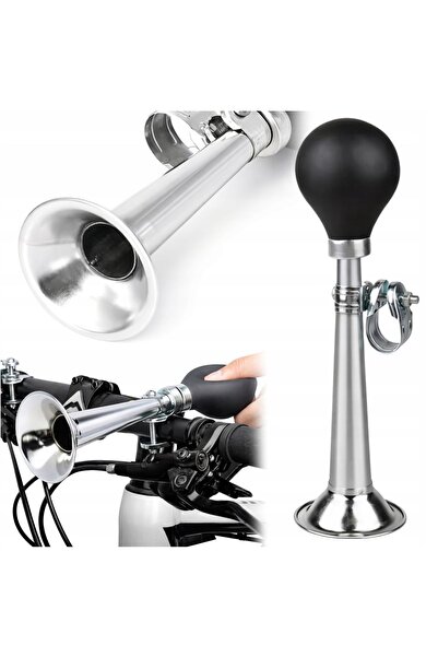 Gearox Retro Bicicleta Horn Bell argint ghidon